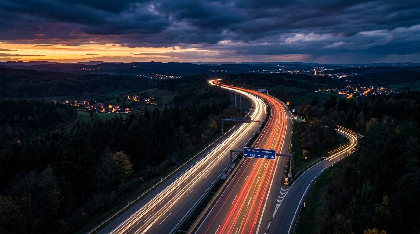 Autobahn Hintergrund